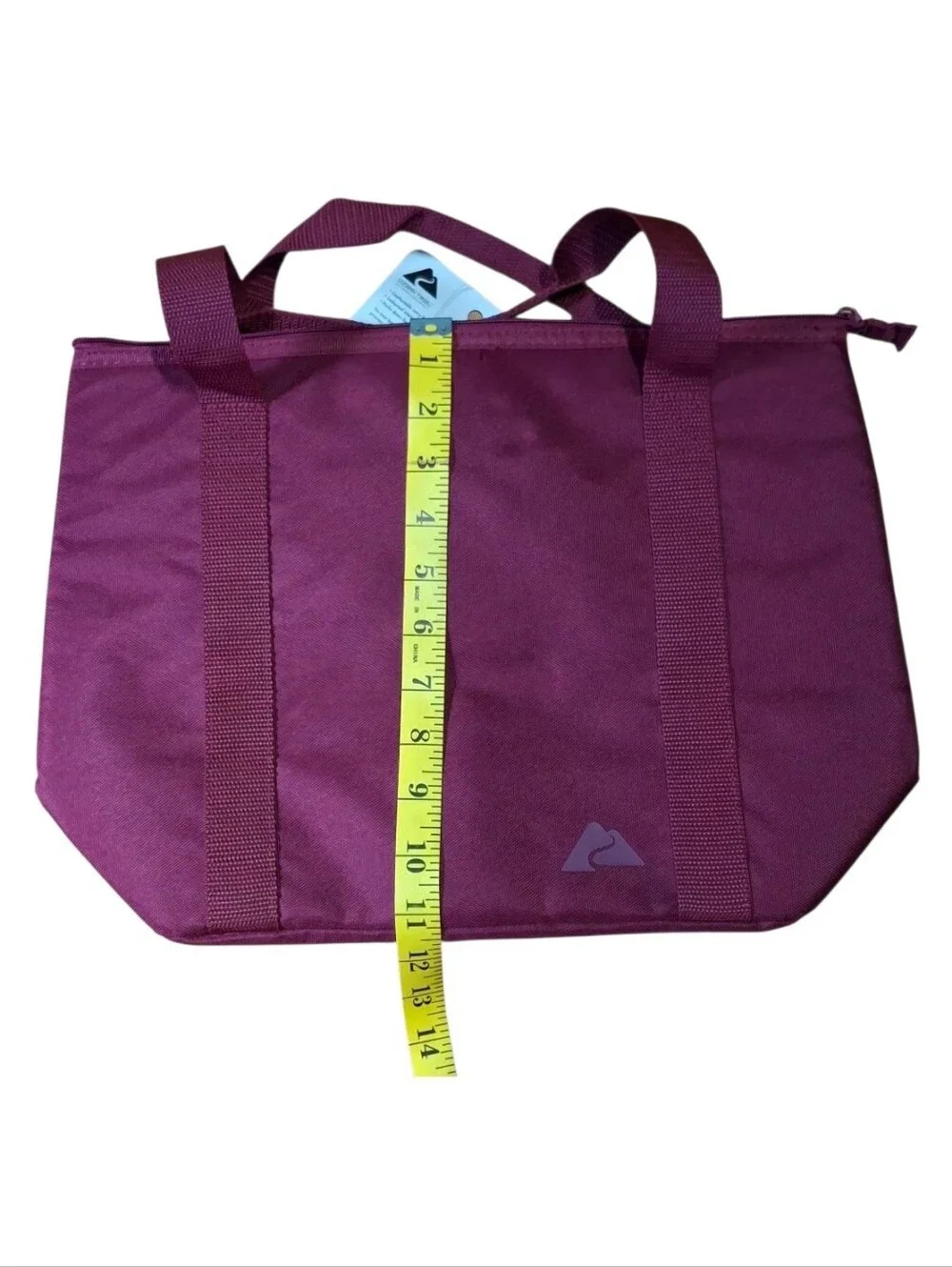 Ozark Trail 12 Can Soft Cooler Tote, Plum, 10.5 Quart Volume Capacity New.